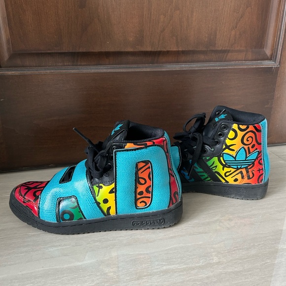 Limited edition Adidas vs Jeremy Scott Sneakers - Picture 1 of 8